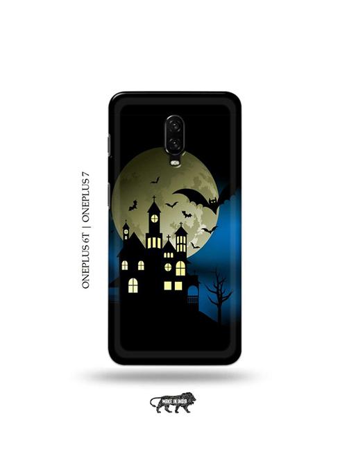 tweakymod designer printed hard case | night castle back cover compatible with oneplus 6t, oneplus 7 - 19048548 - Very Small Image - 1
