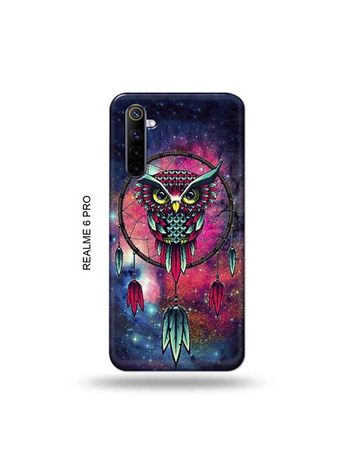 tweakymod designer printed hard case | owl dream catcher back cover compatible with realme 6 pro - 19051421 - Very Small Image - 1