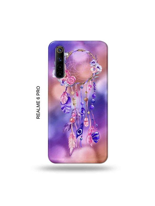 tweakymod designer printed hard case | feather dream catcher back cover compatible with realme 6 pro - 19051424 - Very Small Image - 1