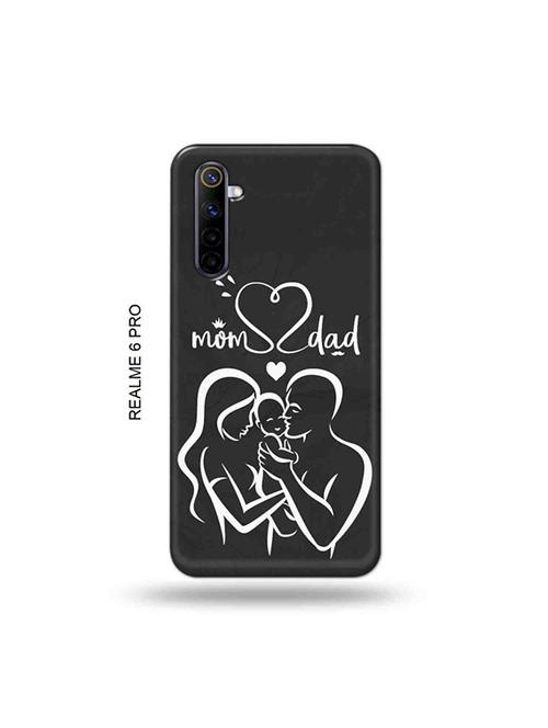 tweakymod designer printed hard case | mom dad back cover compatible with realme 6 pro - 19051435 - Very Small Image - 1
