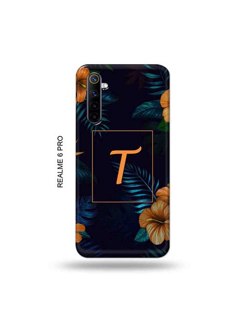 tweakymod designer printed hard case | floral t back cover compatible with realme 6 pro - 19051521 - Very Small Image - 1