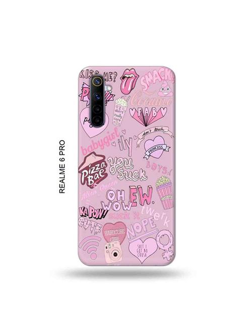 tweakymod designer printed hard case | baby girl back cover compatible with realme 6 pro - 19051539 - Very Small Image - 1