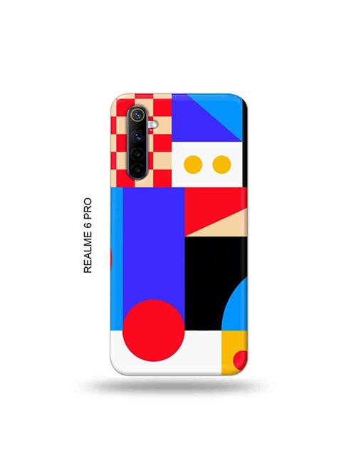 tweakymod designer printed hard case | colour boxes back cover compatible with realme 6 pro - 19051613 - Very Small Image - 1