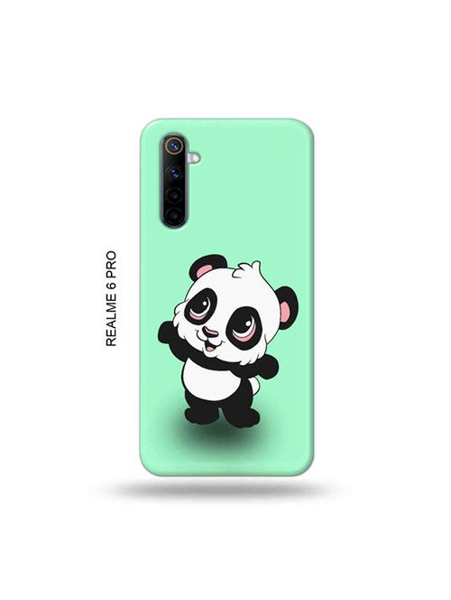 tweakymod designer printed hard case | panda back cover compatible with realme 6 pro - 19051650 - Very Small Image - 1