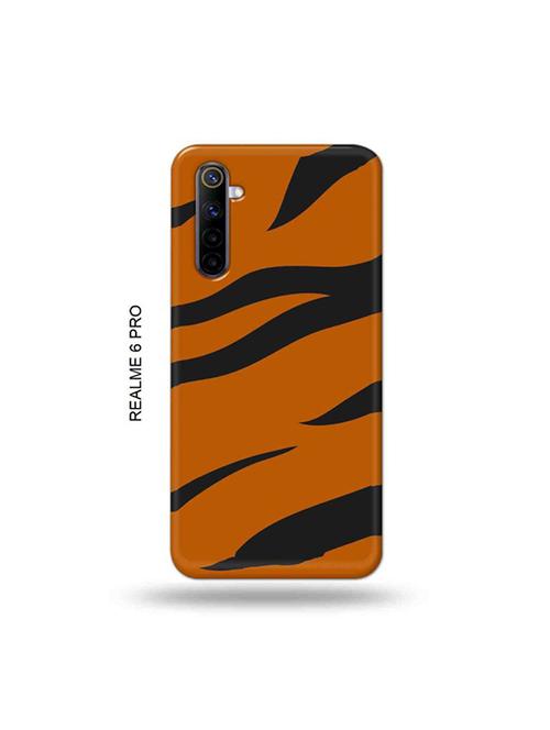 tweakymod designer printed hard case | tiger strips back cover compatible with realme 6 pro - 19051654 - Very Small Image - 1