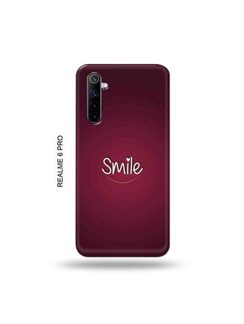 tweakymod designer printed hard case | smile back cover compatible with realme 6 pro - 19051670 - Very Small Image - 1