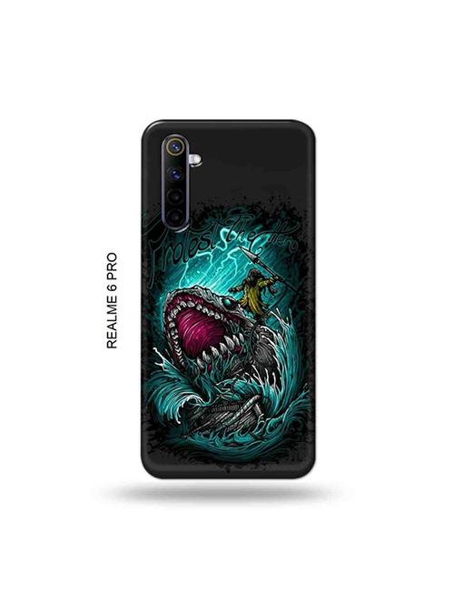 shark back cover compatible with realme 6 pro - 19051722 - Very Small Image - 1