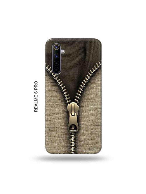 tweakymod designer printed hard case | zipper back cover compatible with realme 6 pro - 19051754 - Very Small Image - 1
