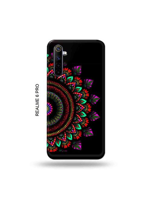 tweakymod designer printed hard case | aztec cercle back cover compatible with realme 6 pro - 19051774 - Very Small Image - 1