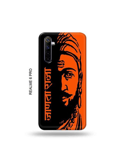 tweakymod designer printed hard case | shivaji maharaj back cover compatible with realme 6 pro - 19051800 - Very Small Image - 1