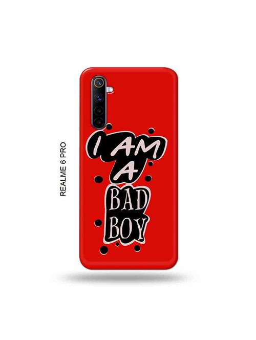 tweakymod designer printed hard case | bad boy back cover compatible with realme 6 pro - 19051825 - Very Small Image - 1