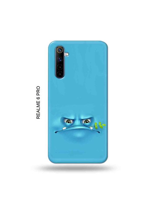 tweakymod designer printed hard case | angry face back cover compatible with realme 6 pro - 19051849 - Very Small Image - 1