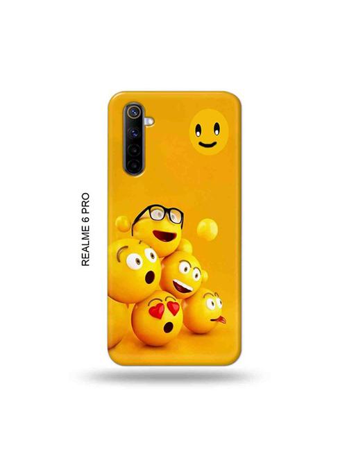 tweakymod designer printed hard case | emoji fall back cover compatible with realme 6 pro - 19051872 - Very Small Image - 1
