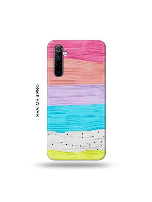 tweakymod designer printed hard case | colour wood back cover compatible with realme 6 pro - 19051874 - Very Small Image - 1