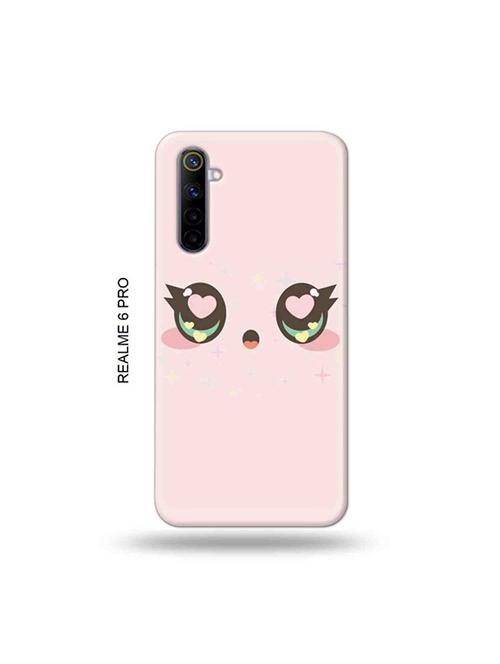 tweakymod designer printed hard case | cute eyes back cover compatible with realme 6 pro - 19051897 - Very Small Image - 1