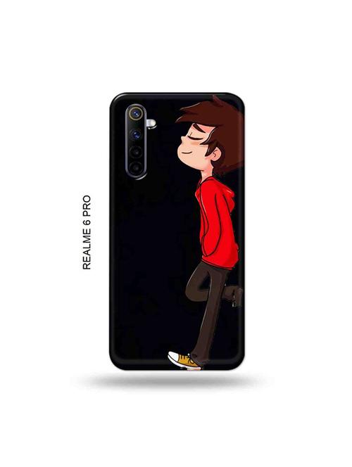 tweakymod designer printed hard case | alone boy back cover compatible with realme 6 pro - 19051944 - Very Small Image - 1