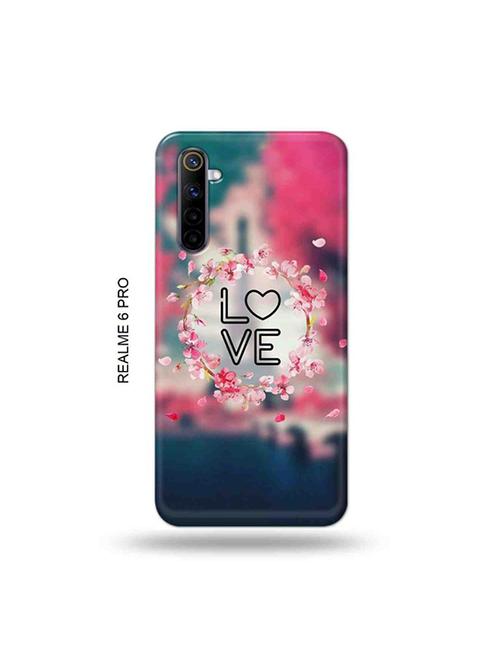 tweakymod designer printed hard case | love design back cover compatible with realme 6 pro - 19051985 - Very Small Image - 1
