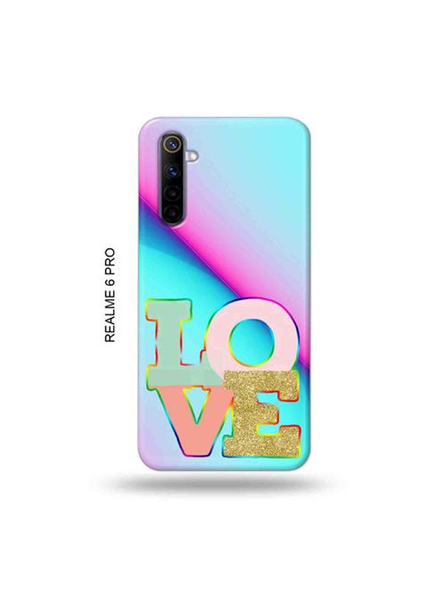 tweakymod designer printed hard case | love design back cover compatible with realme 6 pro - 19051986 - Very Small Image - 1