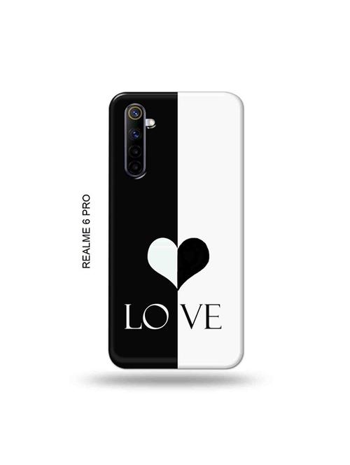 tweakymod designer printed hard case | love back cover compatible with realme 6 pro - 19051998 - Very Small Image - 1