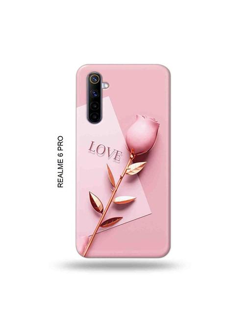 flower love back cover compatible with realme 6 pro - 19052009 - Very Small Image - 1