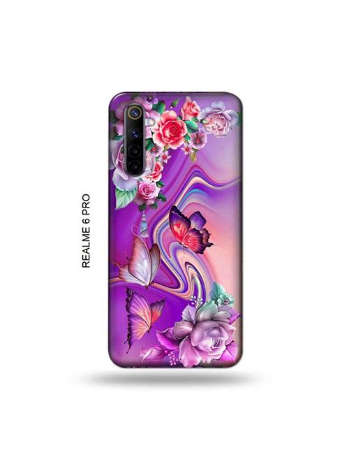 tweakymod designer printed hard case | flowers back cover compatible with realme 6 pro - 19052016 - Very Small Image - 1