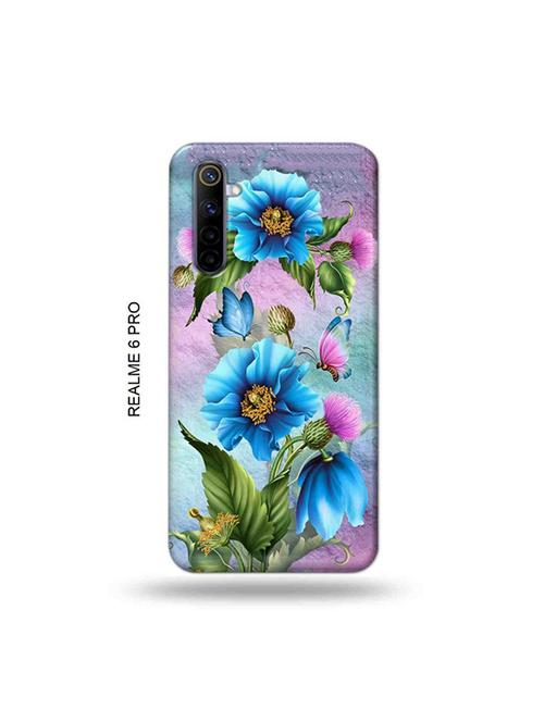 tweakymod designer printed hard case | floral back cover compatible with realme 6 pro - 19052017 - Very Small Image - 1