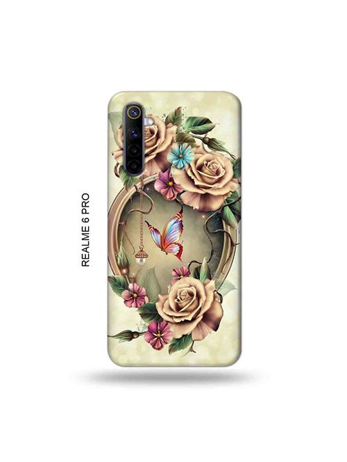tweakymod designer printed hard case | floral back cover compatible with realme 6 pro - 19052018 - Very Small Image - 1