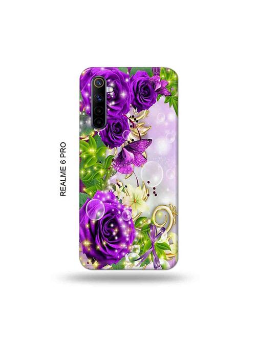 tweakymod designer printed hard case | flowers back cover compatible with realme 6 pro - 19052020 - Very Small Image - 1