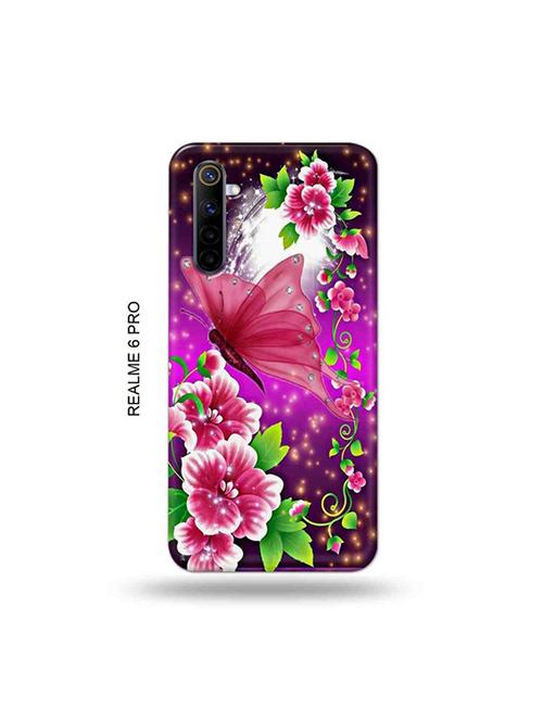 tweakymod designer printed hard case | flowers back cover compatible with realme 6 pro - 19052022 - Very Small Image - 1