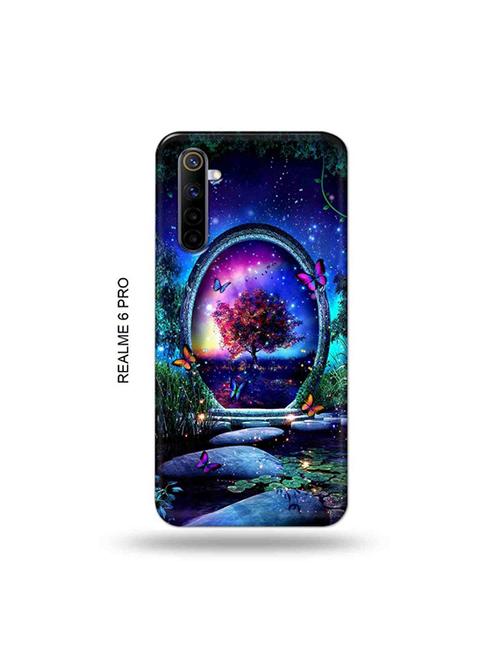 tweakymod designer printed hard case | flowers back cover compatible with realme 6 pro - 19052033 - Very Small Image - 1
