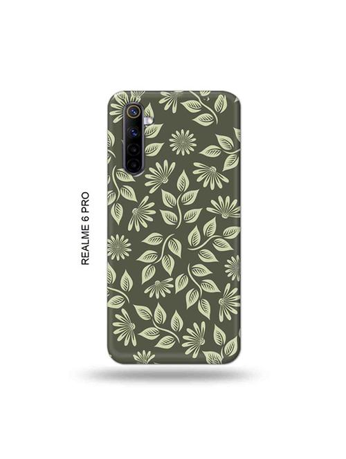 tweakymod designer printed hard case | flowers back cover compatible with realme 6 pro - 19052036 - Very Small Image - 1