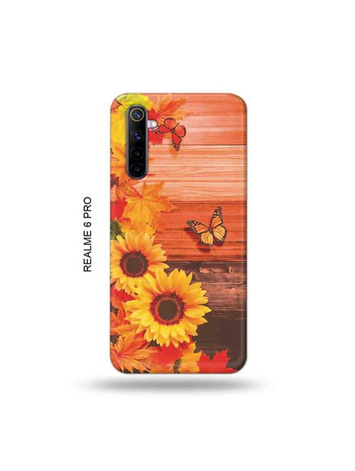 tweakymod designer printed hard case | flowers back cover compatible with realme 6 pro - 19052040 - Very Small Image - 1