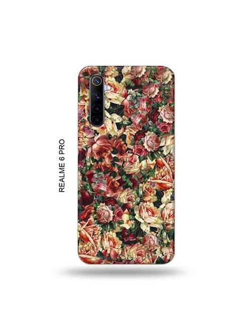 tweakymod designer printed hard case | flowers back cover compatible with realme 6 pro - 19052055 - Very Small Image - 1
