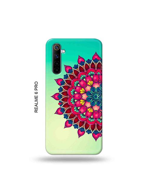 tweakymod designer printed hard case | flowers back cover compatible with realme 6 pro - 19052064 - Very Small Image - 1