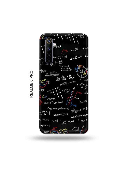 tweakymod designer printed hard case | maths nerdy back cover compatible with realme 6 pro - 19052069 - Very Small Image - 1