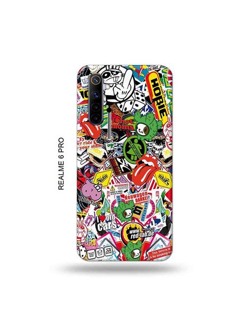 tweakymod designer printed hard case | travel dope back cover compatible with realme 6 pro - 19052075 - Very Small Image - 1