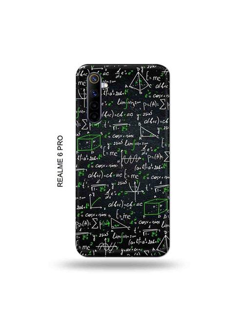 tweakymod designer printed hard case | nerdy maths back cover compatible with realme 6 pro - 19052083 - Very Small Image - 1
