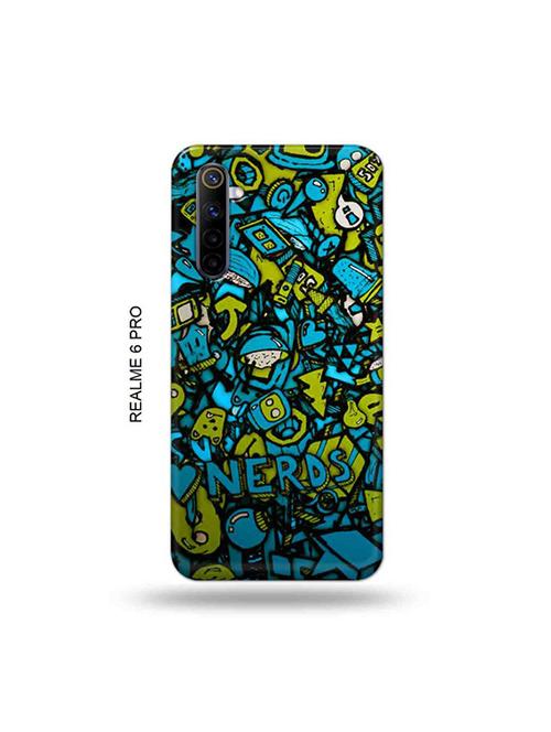 tweakymod designer printed hard case | nerds back cover compatible with realme 6 pro - 19052093 - Very Small Image - 1