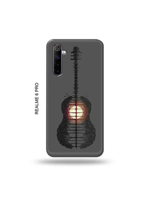 tweakymod designer printed hard case | nature guitar back cover compatible with realme 6 pro - 19052097 - Very Small Image - 1