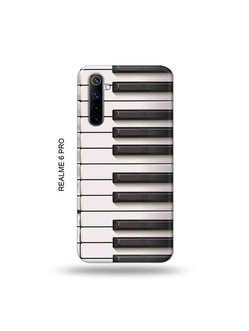 tweakymod designer printed hard case | piano back cover compatible with realme 6 pro - 19052101 - Very Small Image - 1