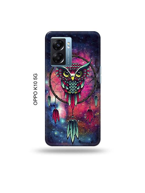 tweakymod designer printed hard case | owl dream catcher back cover compatible with oppo k10 5g - 19054108 - Very Small Image - 1