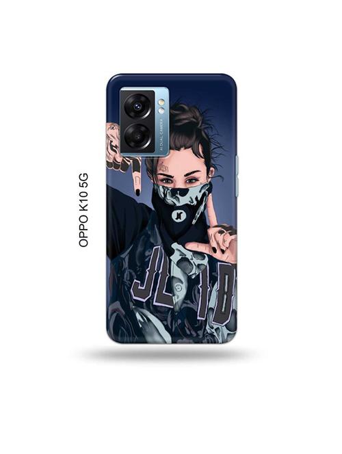 tweakymod designer printed hard case | funky girl back cover compatible with oppo k10 5g - 19054214 - Very Small Image - 1