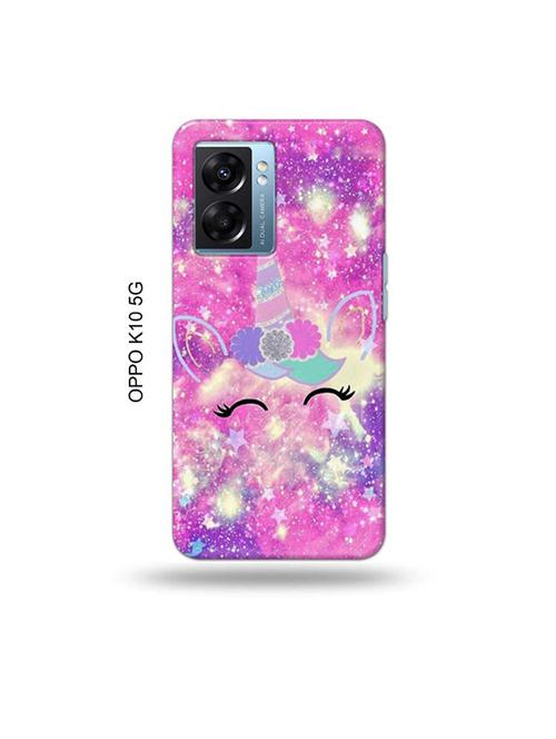 tweakymod designer printed hard case | unicorn back cover compatible with oppo k10 5g - 19054215 - Very Small Image - 1