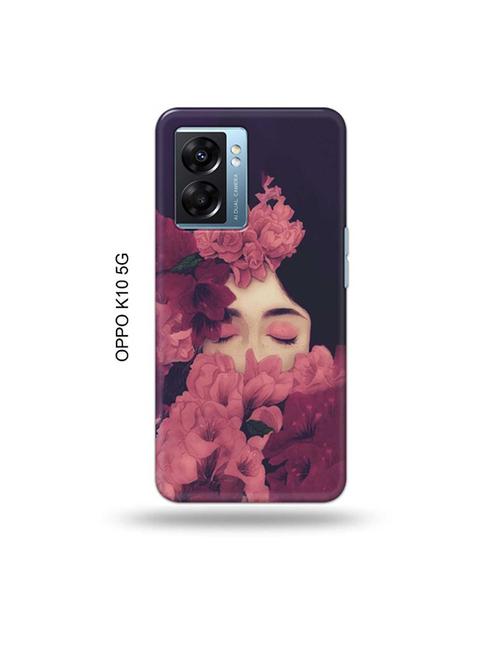 tweakymod designer printed hard case | shy girl back cover compatible with oppo k10 5g - 19054218 - Very Small Image - 1