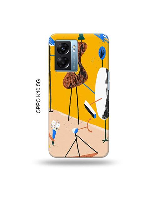 tweakymod designer printed hard case | tribal art back cover compatible with oppo k10 5g - 19054279 - Very Small Image - 1