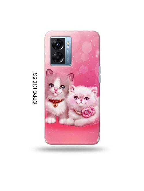 tweakymod designer printed hard case | panda dab back cover compatible with oppo k10 5g - 19054307 - Very Small Image - 1
