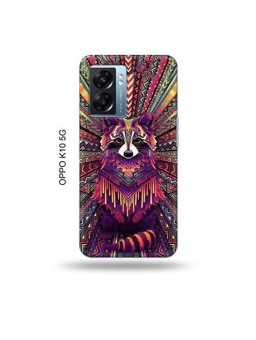 tweakymod designer printed hard case | kalankari fox back cover compatible with oppo k10 5g - 19054314 - Very Small Image - 1