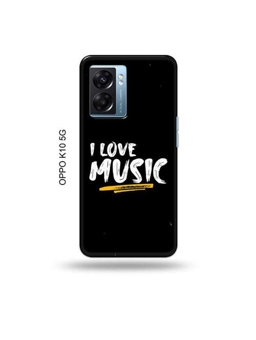tweakymod designer printed hard case | i love music back cover compatible with oppo k10 5g - 19054337 - Very Small Image - 1