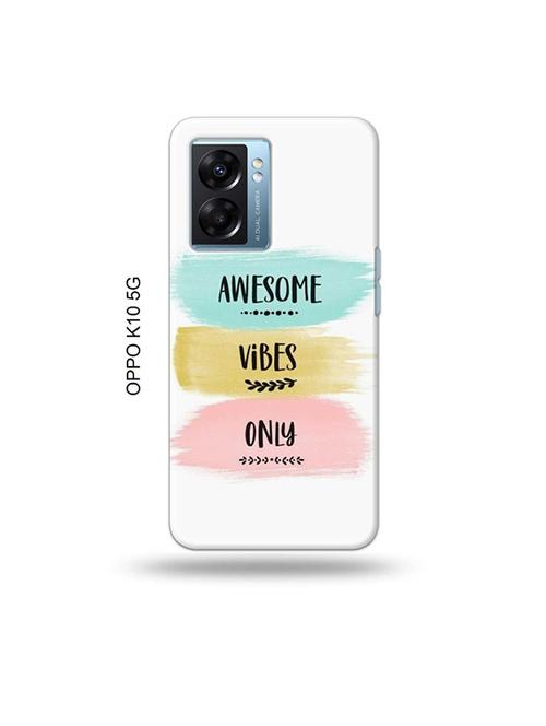 tweakymod designer printed hard case | awesome vibes only back cover compatible with oppo k10 5g - 19054345 - Very Small Image - 1