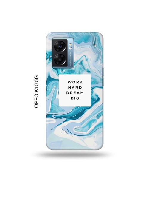 tweakymod designer printed hard case | work hard dream big back cover compatible with oppo k10 5g - 19054351 - Very Small Image - 1